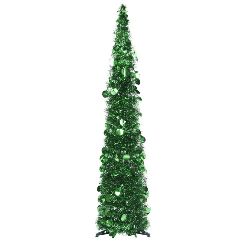 Afbeelding laden in galerijviewer, Vidaxl kunstkerstboom pop-up 120 cm pet groen
