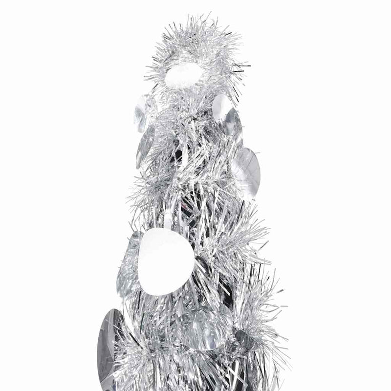 Afbeelding laden in galerijviewer, Vidaxl kunstkerstbomen pet silver
