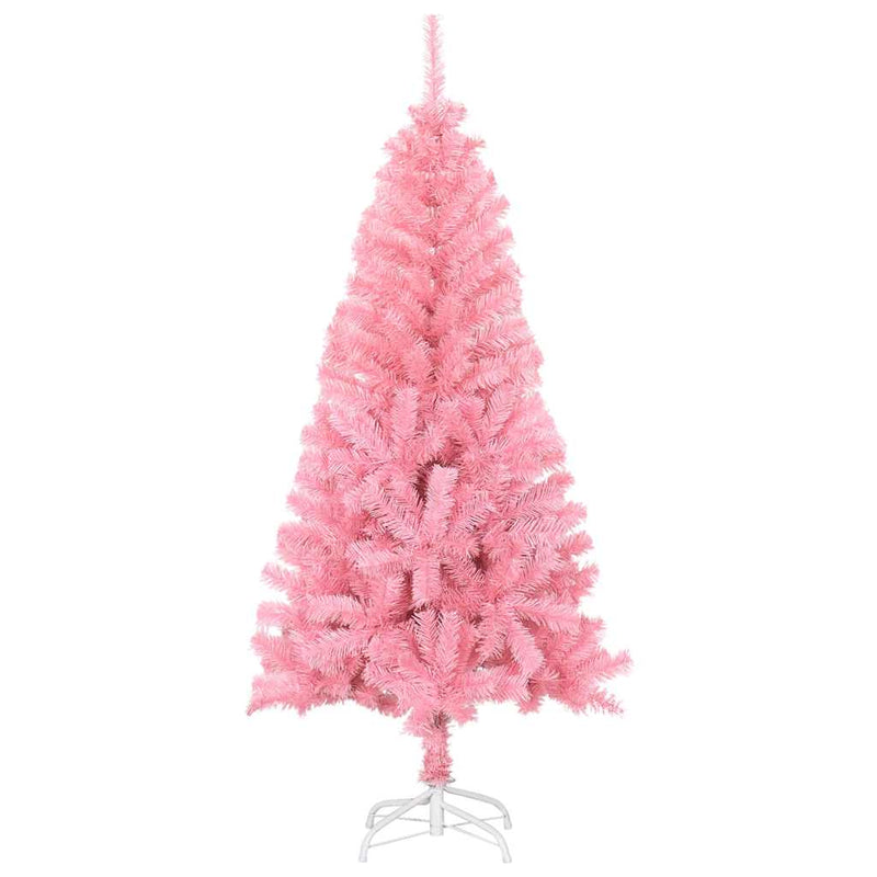 Afbeelding laden in galerijviewer, Vidaxl kunstkerstboom met standaard 150 cm pvc roze
