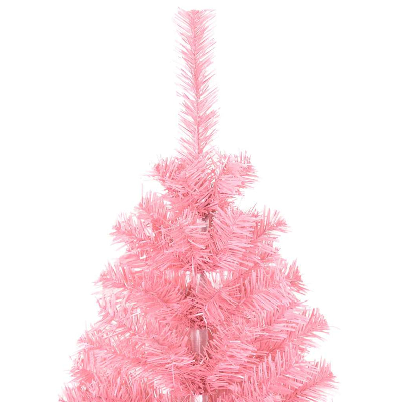 Afbeelding laden in galerijviewer, Vidaxl kunstkerstboom met standaard 150 cm pvc roze

