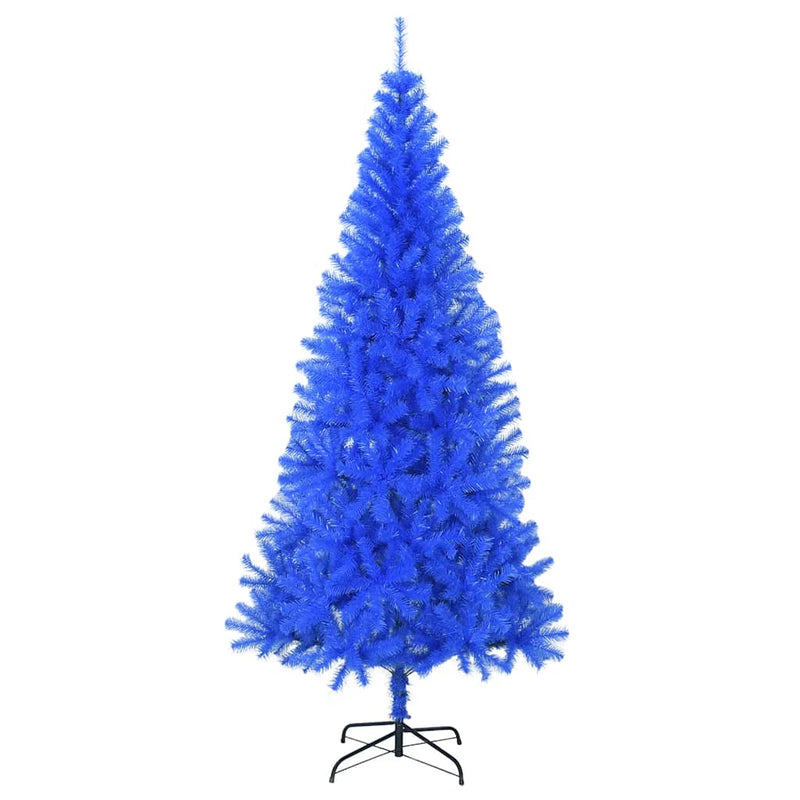 Afbeelding laden in galerijviewer, Vidaxl kunstkerstboom met standaard 210 cm pvc blauw
