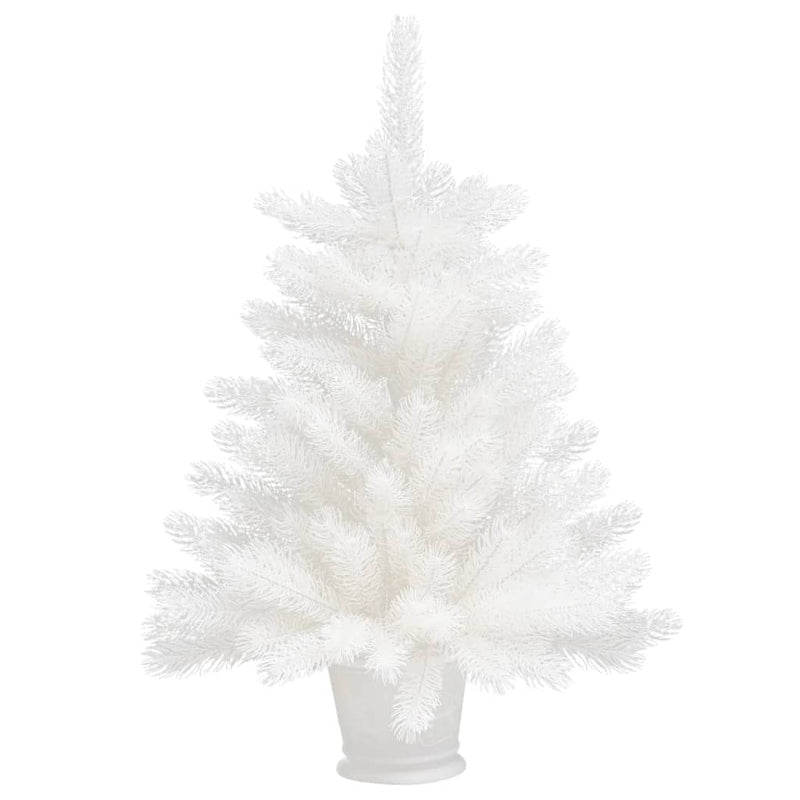 Afbeelding laden in galerijviewer, VidaXL Kunstkerstboom met levensechte naalden 65 cm wit
