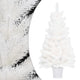 VidaXL Kunstkerstboom met levensechte naalden 90 cm wit