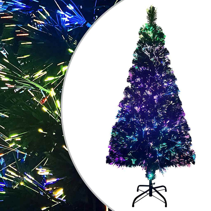 Afbeelding laden in galerijviewer, Vidaxl kunstkerstboom met standaard 120 cm glasvezel groen
