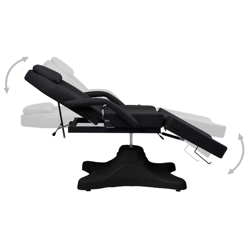 Afbeelding laden in galerijviewer, VidaXL Massagetafel 180x62x(86,5-118) cm zwart
