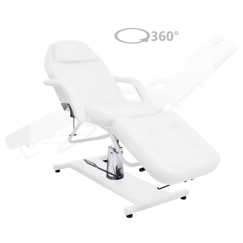 Afbeelding laden in galerijviewer, VidaXL Massagetafel 180x62x(87-112) cm wit
