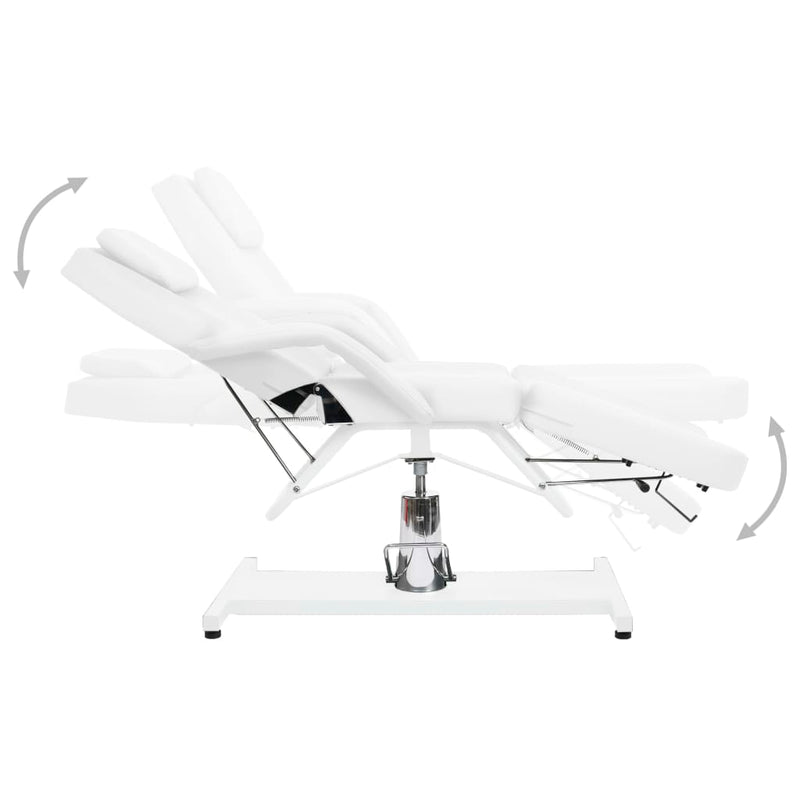 Afbeelding laden in galerijviewer, VidaXL Massagetafel 180x62x(87-112) cm wit
