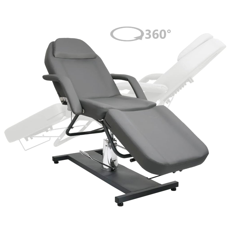Afbeelding laden in galerijviewer, VidaXL Massagetafel 180x62x(87-112) cm grijs
