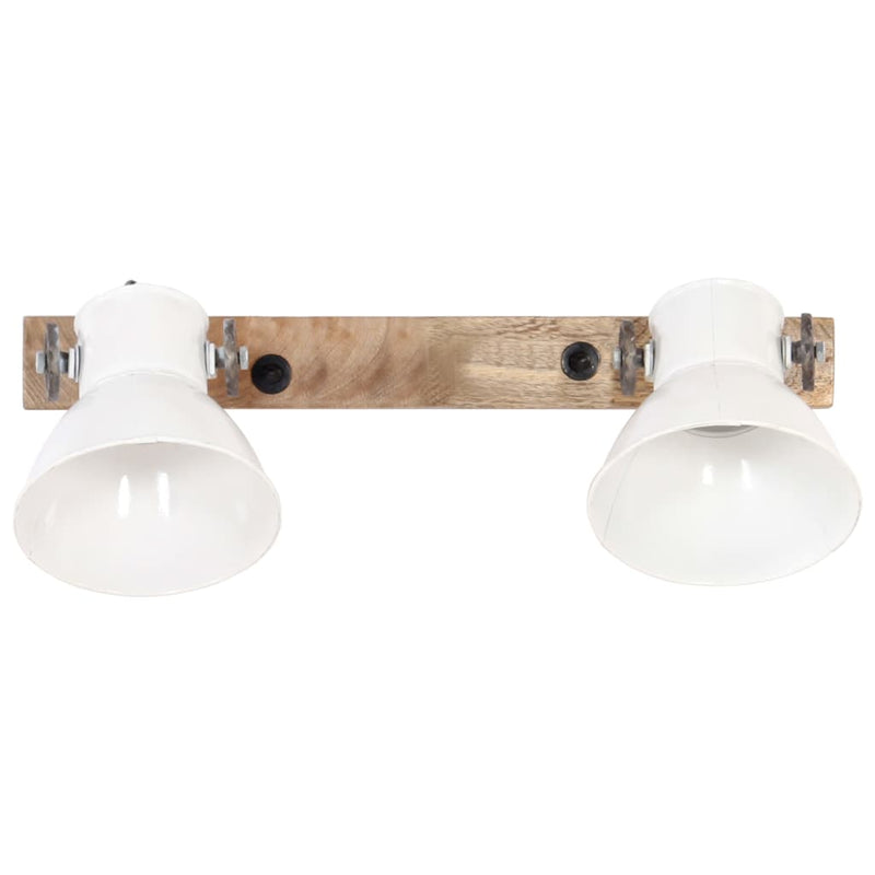 Afbeelding laden in galerijviewer, Vidaxl wandlamp industrieel e27 45x25 cm wit
