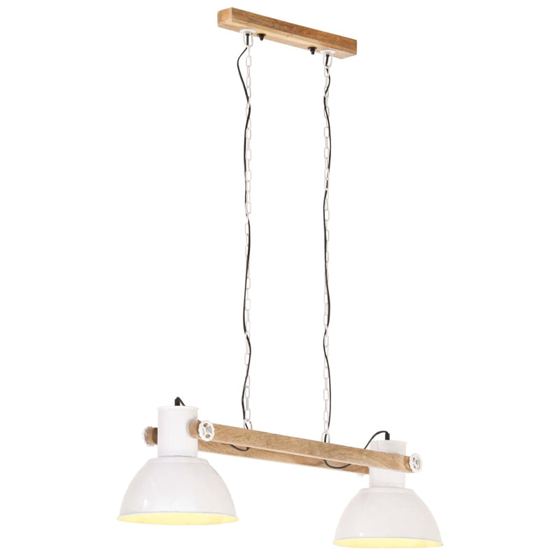 Afbeelding laden in galerijviewer, Vidaxl hanglamp industrieel 25 w e27 109 cm wit
