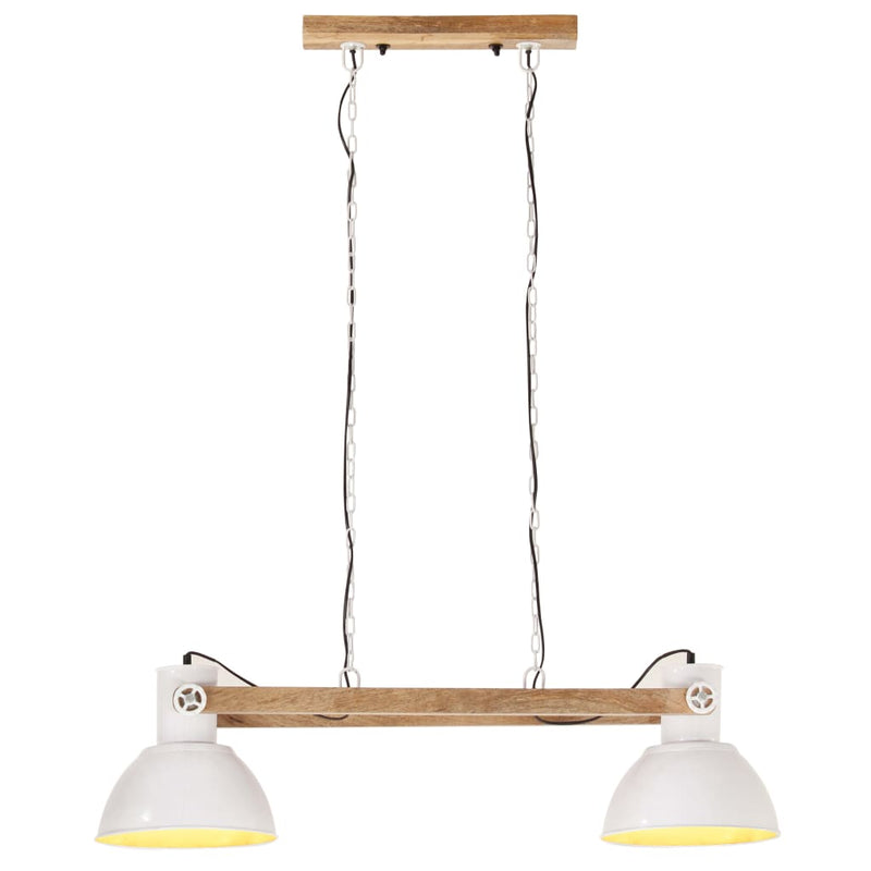 Afbeelding laden in galerijviewer, Vidaxl hanglamp industrieel 25 w e27 109 cm wit
