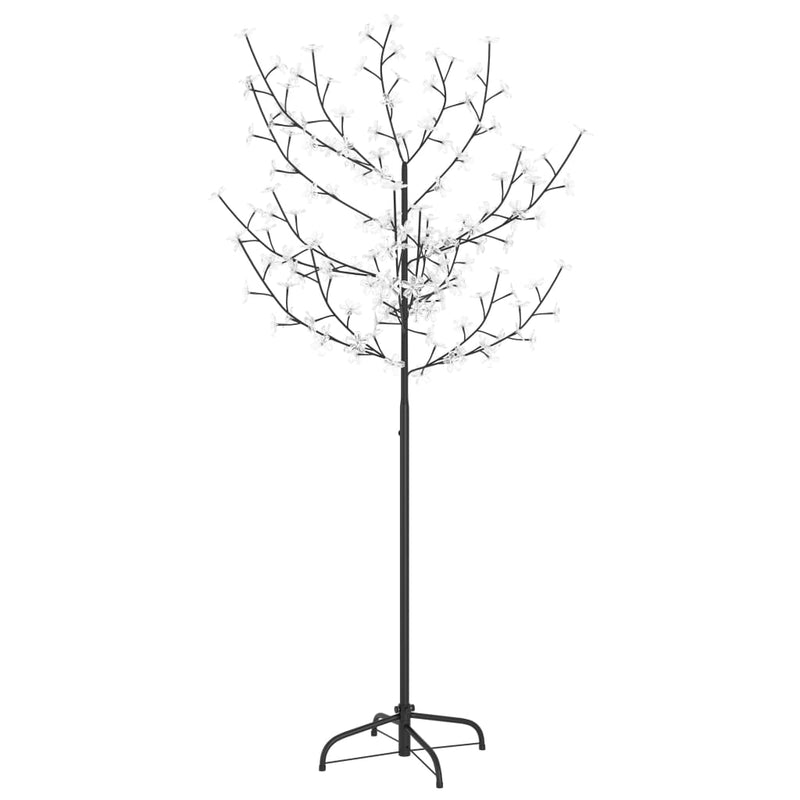 Afbeelding laden in galerijviewer, Vidaxl kerstboom 120 led's warmwit licht kersenbloesem 150 cm
