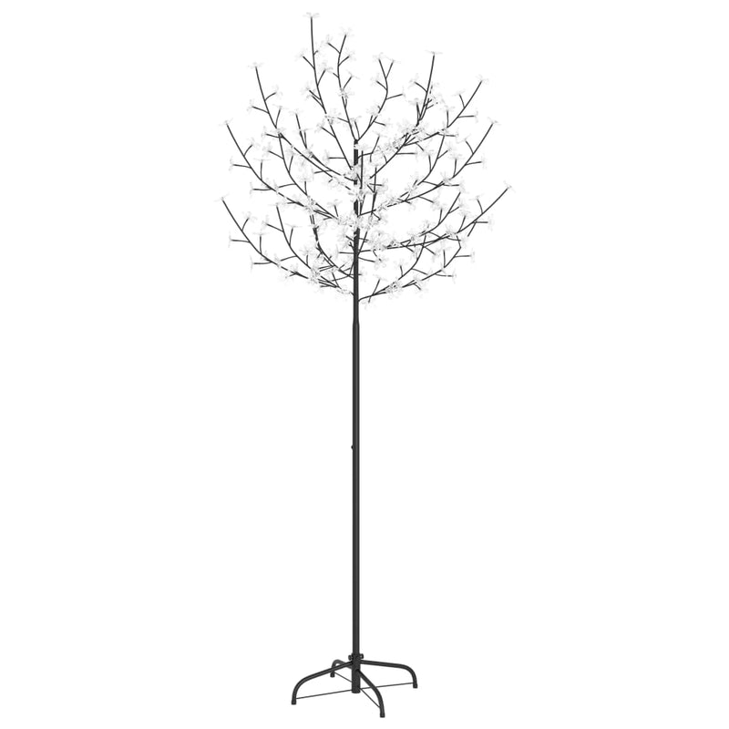 Afbeelding laden in galerijviewer, VidaXL Kerstboom 200 LED's warmwit licht kersenbloesem 180 cm
