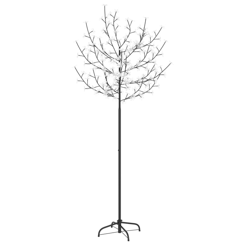 Afbeelding laden in galerijviewer, Vidaxl kerstboom 200 led's koudwit licht kersenbloesem 180 cm
