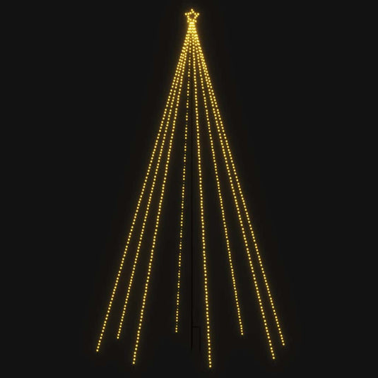 Vidaxl kerstboomverlichting waterval binnen buiten 400 led's 2,5 m