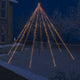 Vidaxl kerstboomverlichting waterval binnen buiten 800 led's 5 m