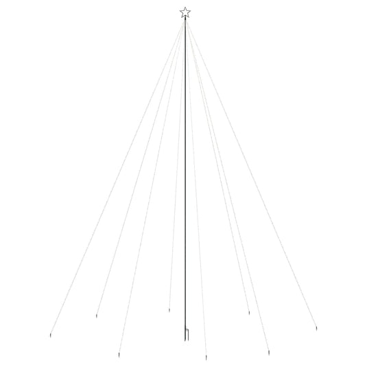 Vidaxl kerstboomverlichting waterval binnen buiten 1300 led's 8 m