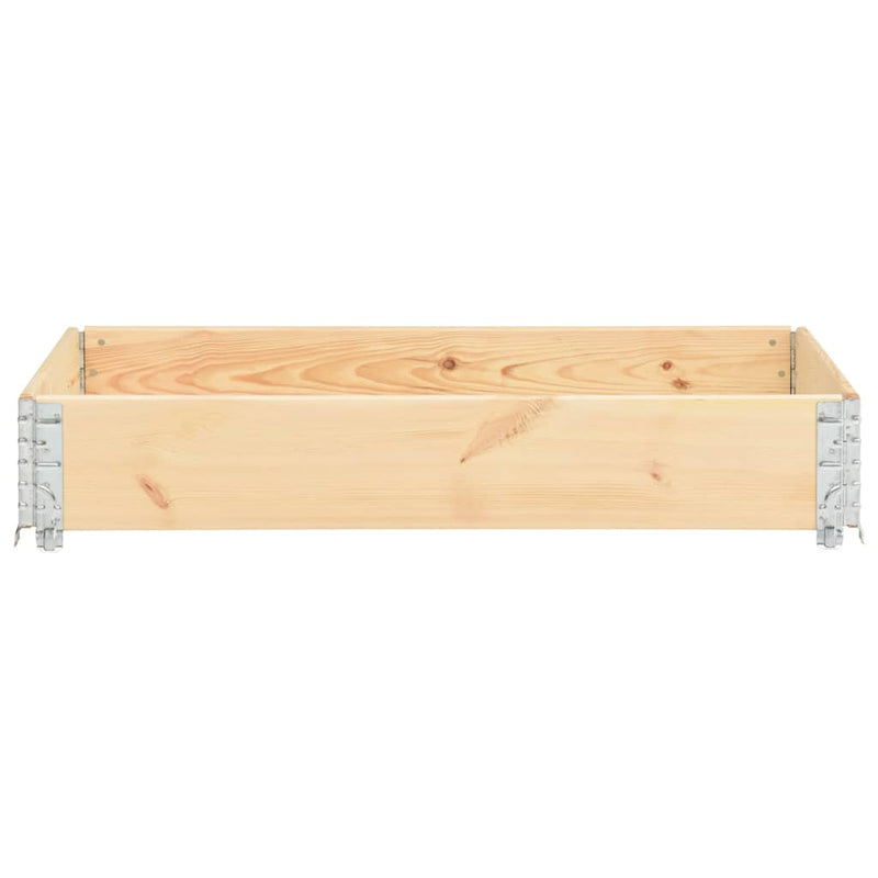 Afbeelding laden in galerijviewer, Vidaxl plantenbak verhoogd 80x120 cm massief grenenhout

