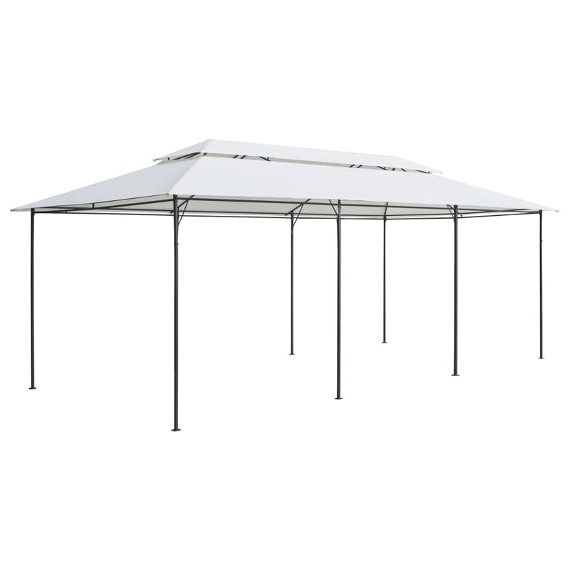 Afbeelding laden in galerijviewer, VidaXL Prieel 180g m² 600x298x270 cm wit
