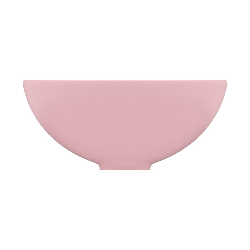 Afbeelding laden in galerijviewer, Vidaxl wastafel rond 32,5x14 cm keramiek matroze
