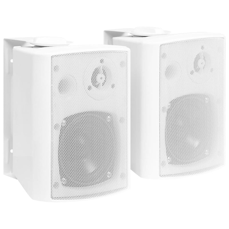 Afbeelding laden in galerijviewer, VidaXL Stereoluidsprekers wandgemonteerd 2 st 80 W wit
