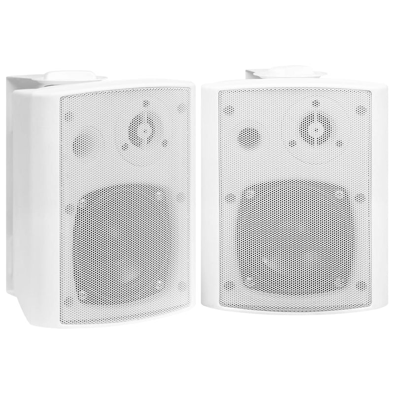 Afbeelding laden in galerijviewer, VidaXL Stereoluidsprekers wandgemonteerd 2 st 80 W wit
