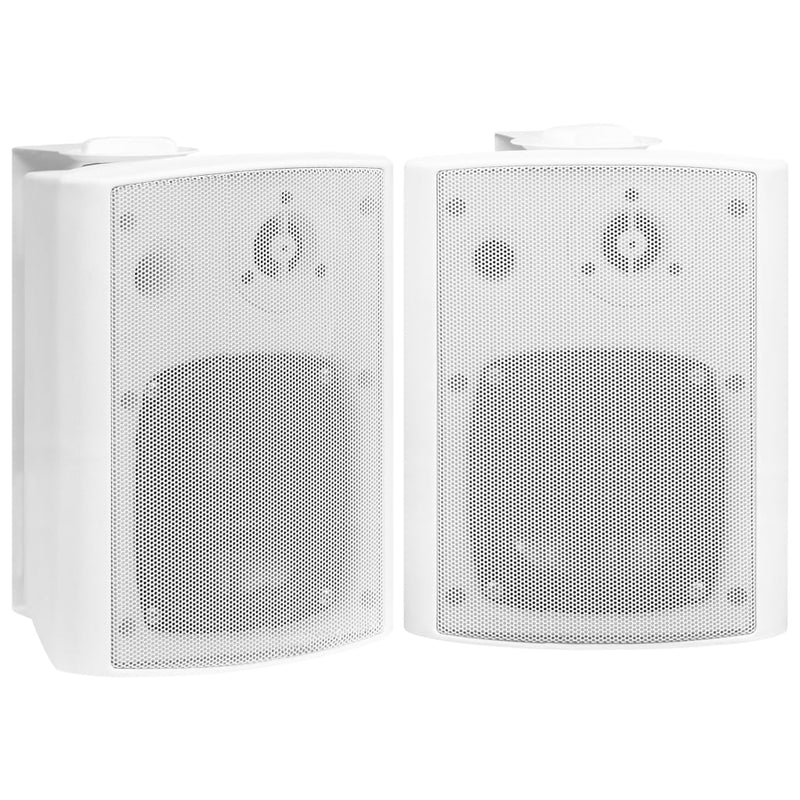 Afbeelding laden in galerijviewer, Vidaxl stereoluidsprekers wandgemonteerd 2 st 100 w wit
