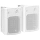VidaXL Stereoluidsprekers wandmontage 2 st 120 W wit