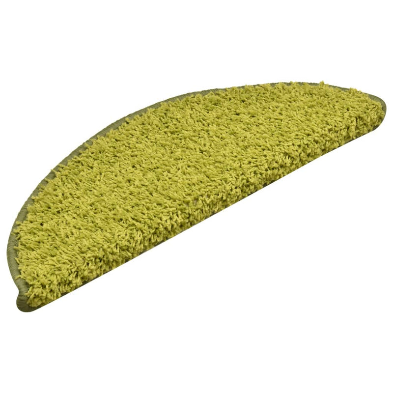 Afbeelding laden in galerijviewer, Vidaxl trapmatten 15 st 56x17x3 cm groen

