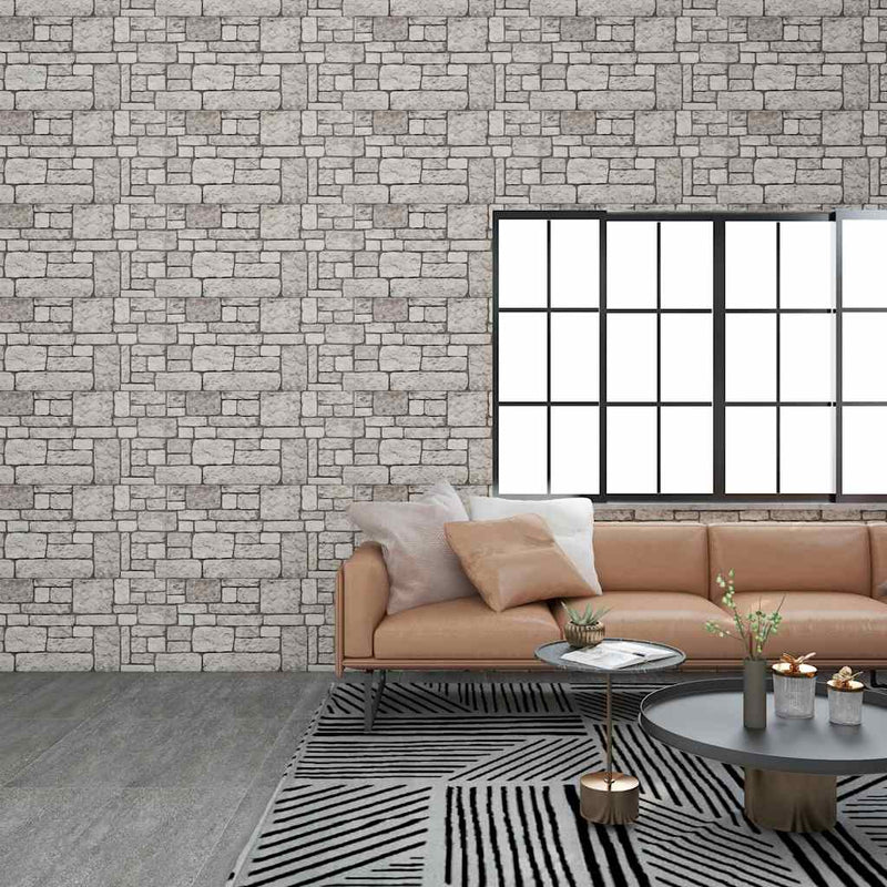 Afbeelding laden in galerijviewer, Vidaxl 10 st wandpanelen 3d grijze baksteen eps

