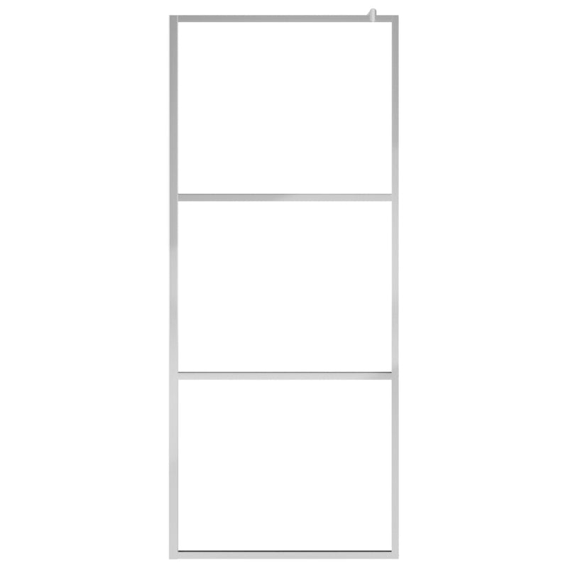 Afbeelding laden in galerijviewer, VidaXL Inloopdouchewand transparant 140x195 cm ESG-glas
