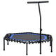 VidaXL Fitnesstrampoline met handgreep 122 cm