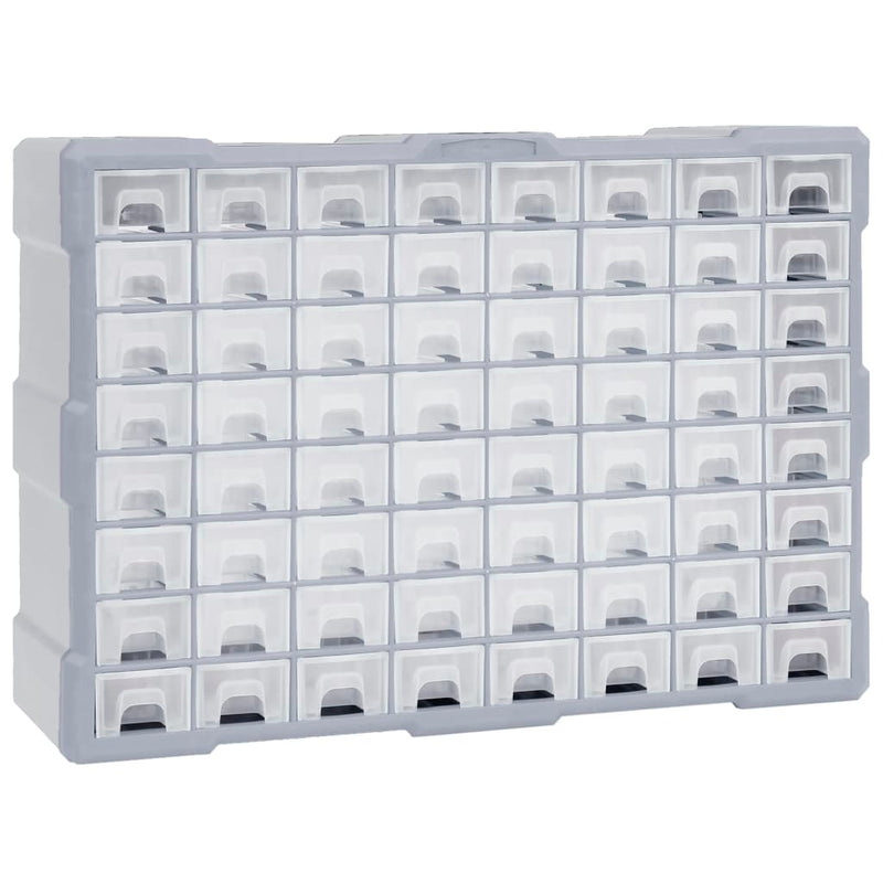 Afbeelding laden in galerijviewer, Vidaxl organiser met 64 lades 52x16x37,5 cm

