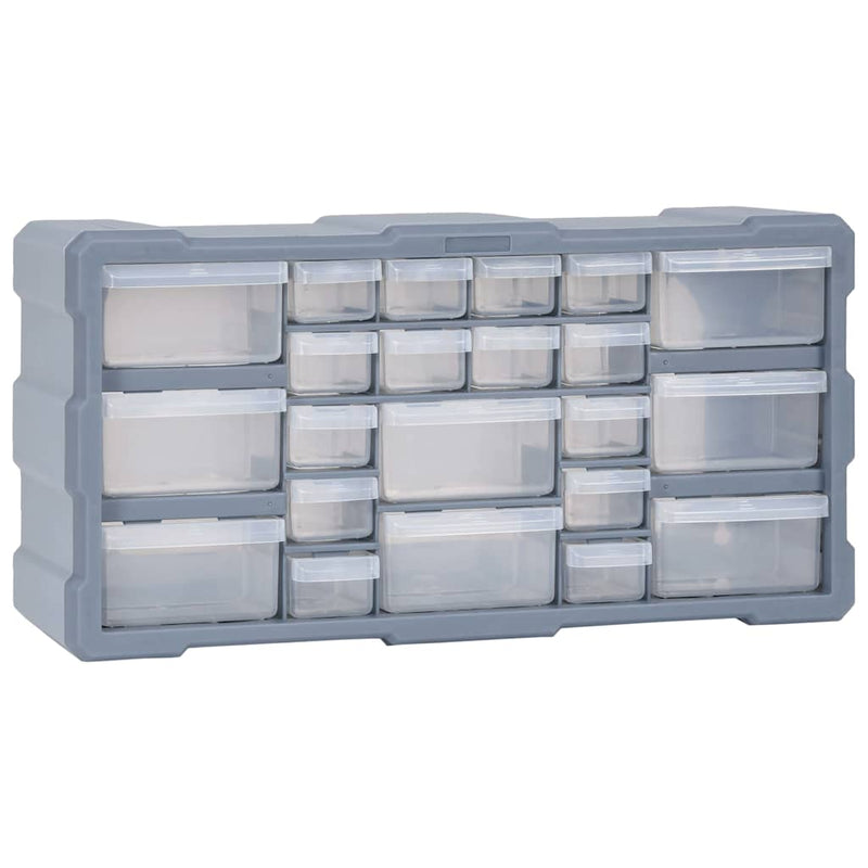 Afbeelding laden in galerijviewer, Vidaxl organiser met 22 lades 49x16x25,5 cm
