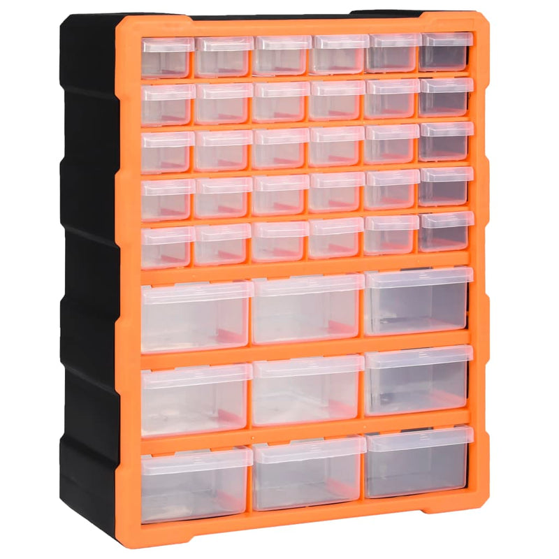 Afbeelding laden in galerijviewer, Vidaxl organiser met 39 lades 38x16x47 cm
