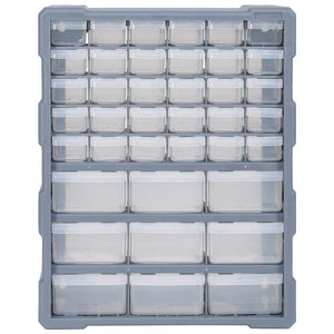 Vidaxl organiser met 39 lades 38x16x47 cm
