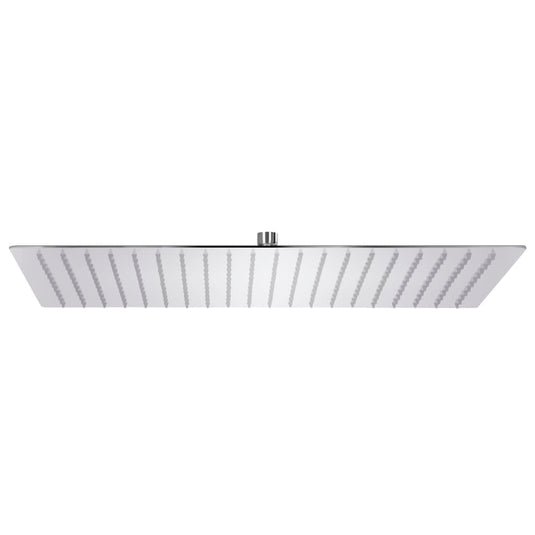 VidaXL Regendouchekop rechthoekig 50x30 cm roestvrij staal 304
