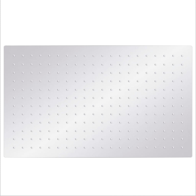 Afbeelding laden in galerijviewer, VidaXL Regendouchekop rechthoekig 50x30 cm roestvrij staal 304
