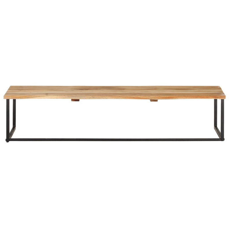 Afbeelding laden in galerijviewer, Vidaxl kapstok met schap 100x35x22 cm massief acaciahout
