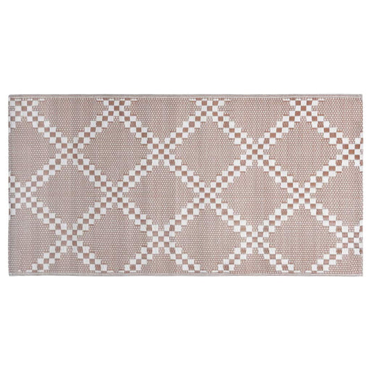 Vidaxl buitenkleed arakil 120x180 cm pp bruin