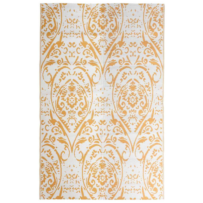 Afbeelding laden in galerijviewer, Vidaxl buitenkleed arakil 190x290 cm pp oranje en wit
