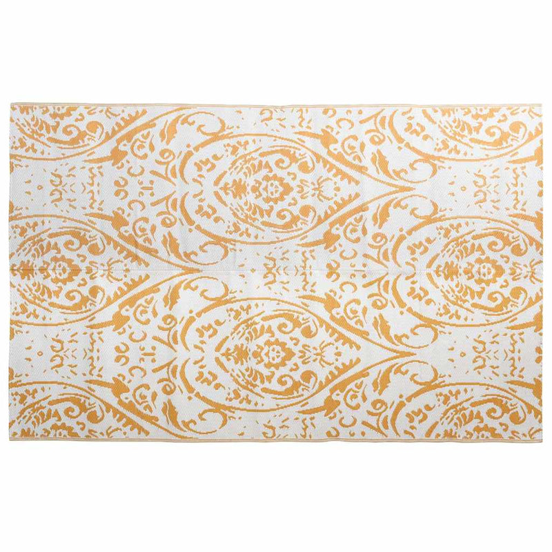 Afbeelding laden in galerijviewer, Vidaxl buitenkleed arakil 190x290 cm pp oranje en wit
