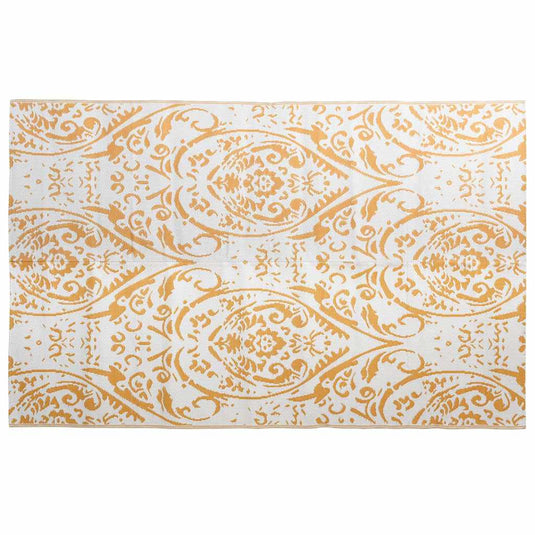 Vidaxl buitenkleed arakil 190x290 cm pp oranje en wit