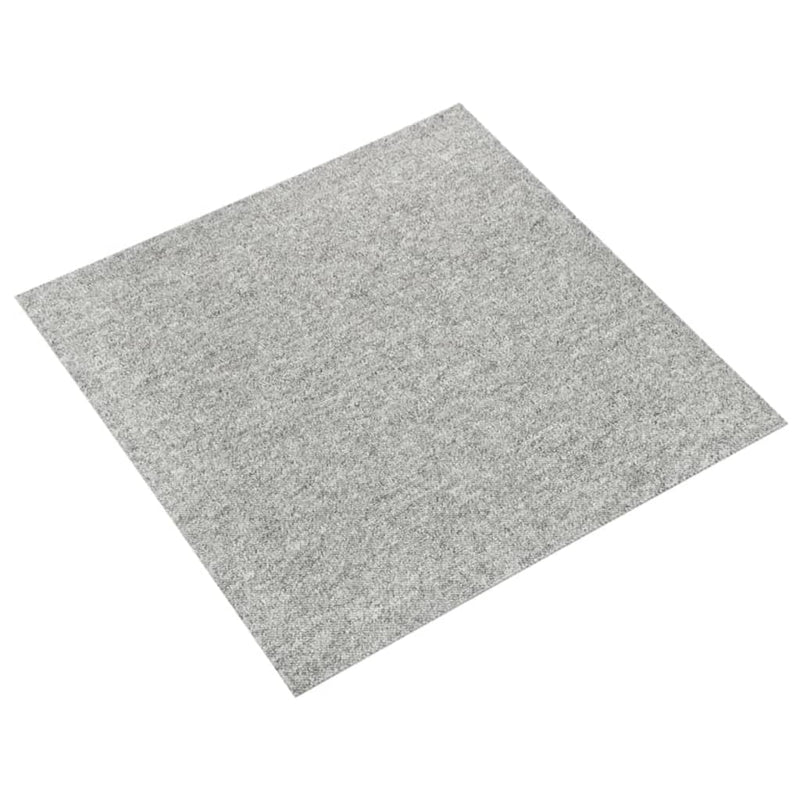 Afbeelding laden in galerijviewer, Vidaxl tapijttegels 20 st 5 m² 50x50 cm lichtgrijs
