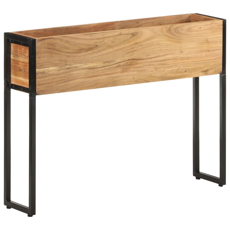 Afbeelding laden in galerijviewer, Vidaxl plantenbak 90x20x68 cm massief acaciahout
