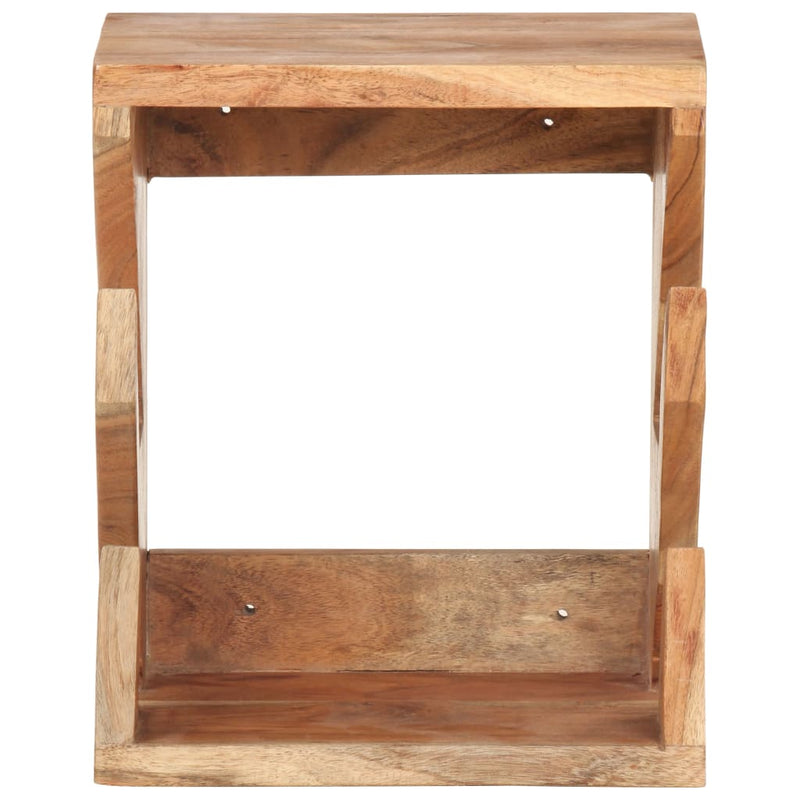 Afbeelding laden in galerijviewer, Vidaxl wandskateboardhouder 25x20x30 cm massief acaciahout
