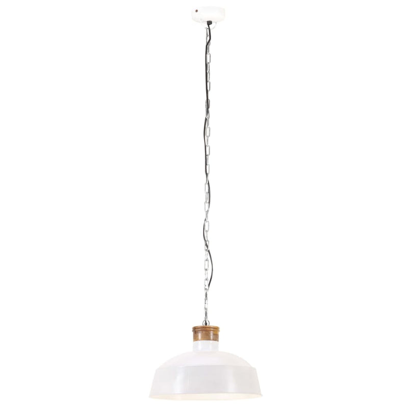 Afbeelding laden in galerijviewer, Vidaxl hanglamp industrieel e27 58 cm wit
