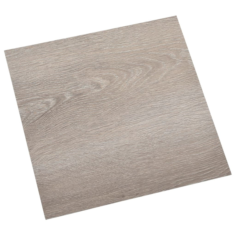 Afbeelding laden in galerijviewer, Vidaxl vloerplanken zelfklevend 55 st 5,11 m² pvc taupe
