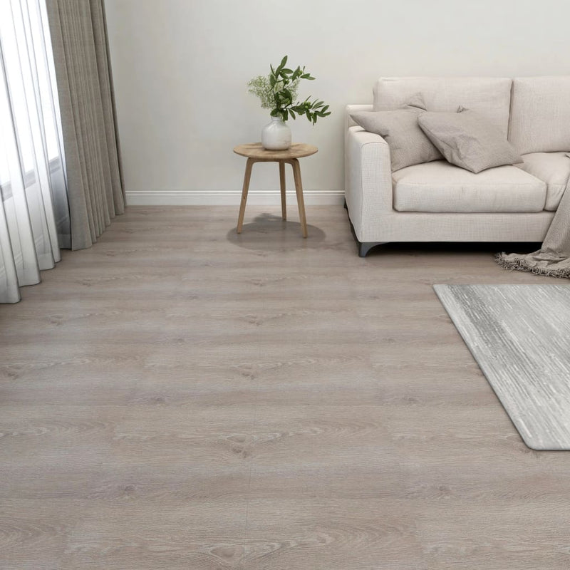 Afbeelding laden in galerijviewer, Vidaxl vloerplanken zelfklevend 55 st 5,11 m² pvc taupe
