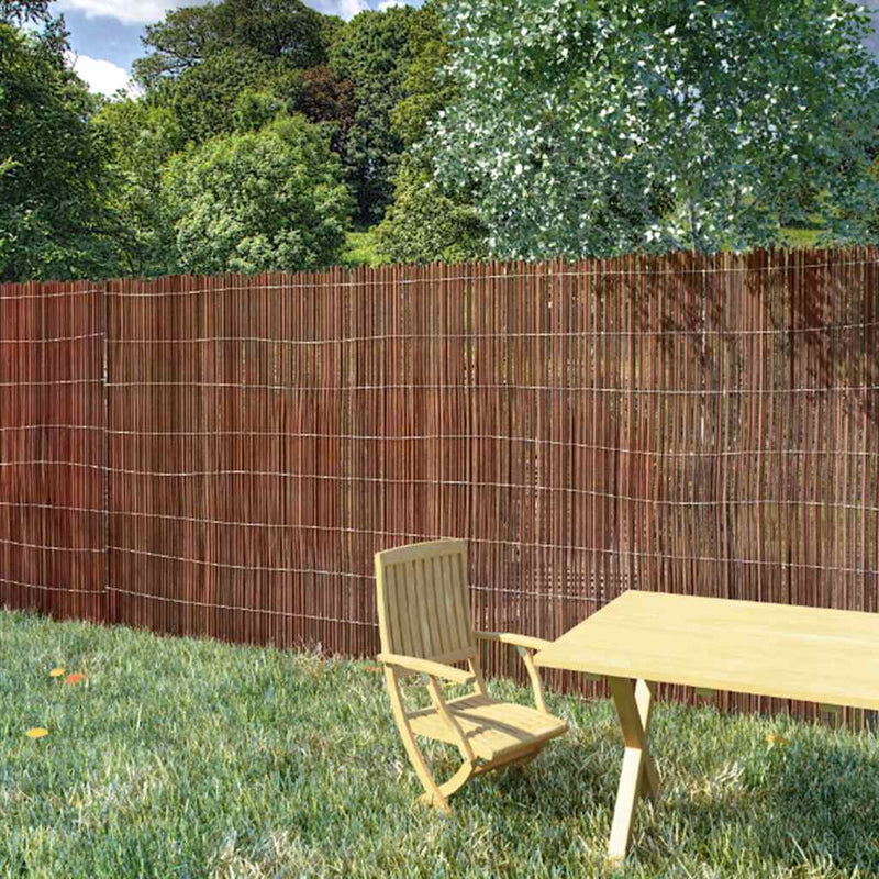 Afbeelding laden in galerijviewer, Vidaxl scherm 5x1 m wilgenhout
